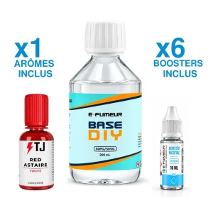 Pack DIY Red Astaire 230 mL - Tjuice — Nicotine: 6 mg