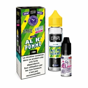 Pack e-liquide Édition Limitée AL K Pomme 60ml – VDLV Cirkus