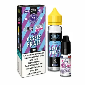 Pack e-liquide Édition Limitée Cassis 60ml – VDLV Cirkus