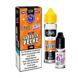 Pack e-liquide Édition Limitée Garde La Pêche 60ml – VDLV Cirkus