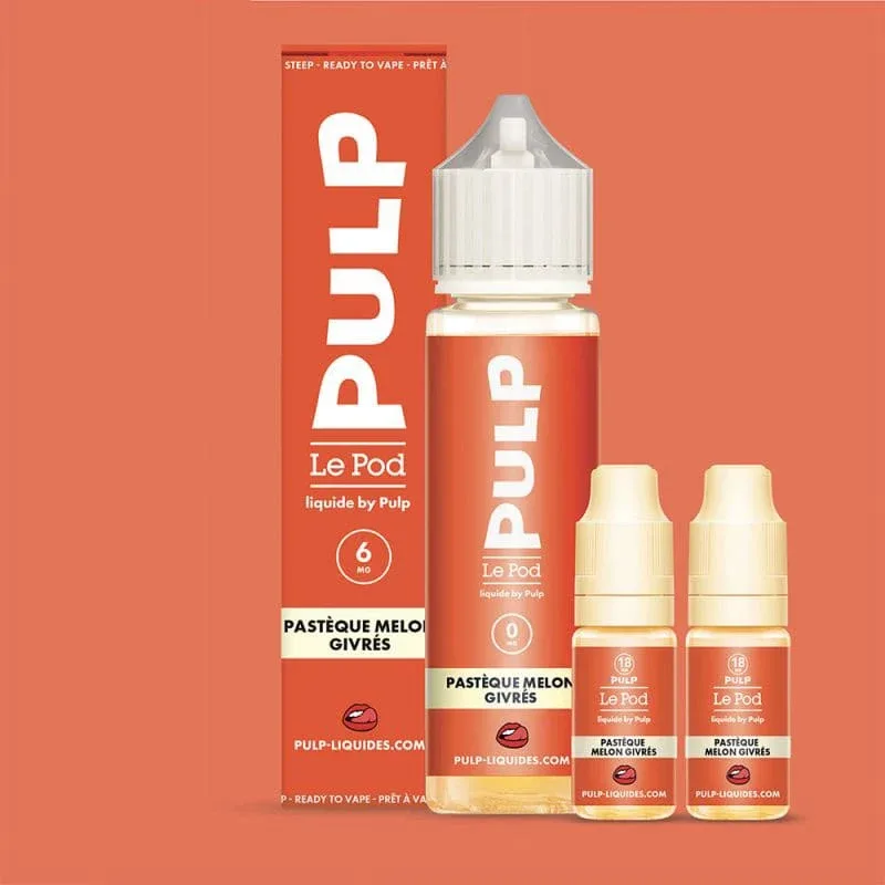 Pack e-liquide Pastèque Melon Givrés 60ml – Le Pod Pulp - Image 2