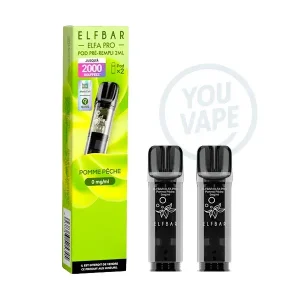 Pack x2 Cartouches Elfa Pro 0mg