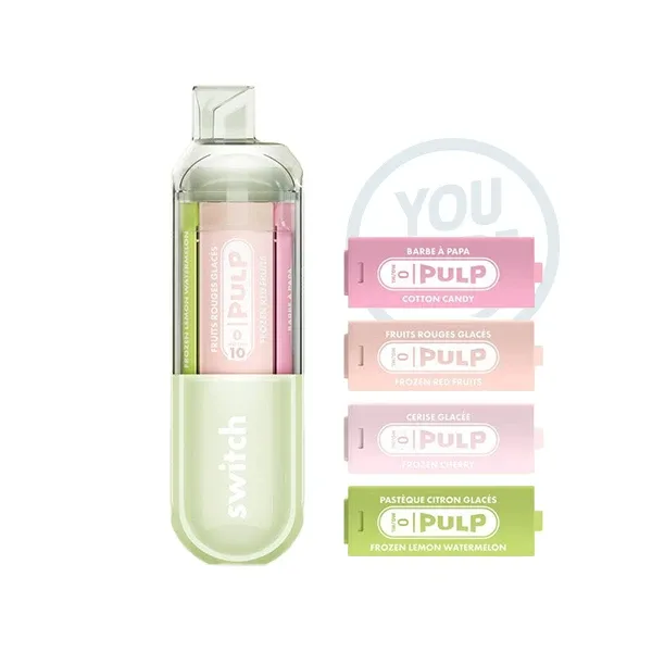 Pod Switch – Puff 4 saveurs Sans nicotine
