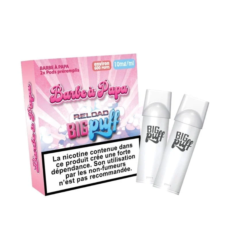 Pods Big Puff Reload 600 Puffs 2ml - Pack de 2 - Image 2