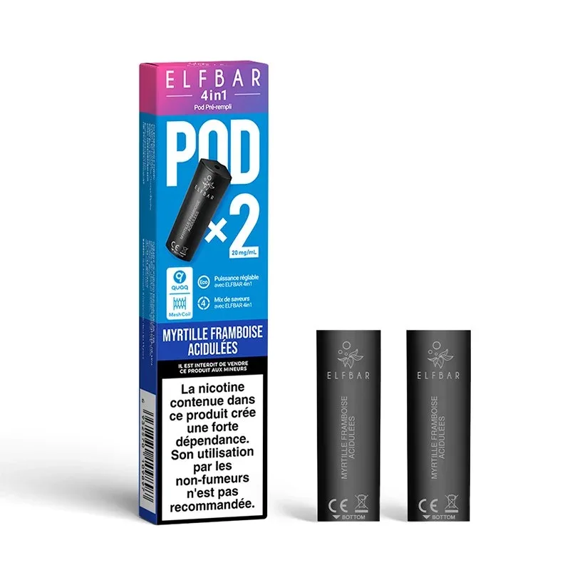 Pods Elfbar 4in1 2ml - Pack de 2 - Image 2