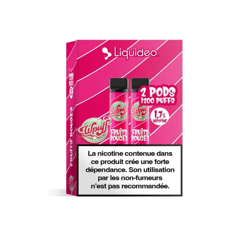 Pods Wpuff 600 Liquideo Original 2ml - Pack de 2