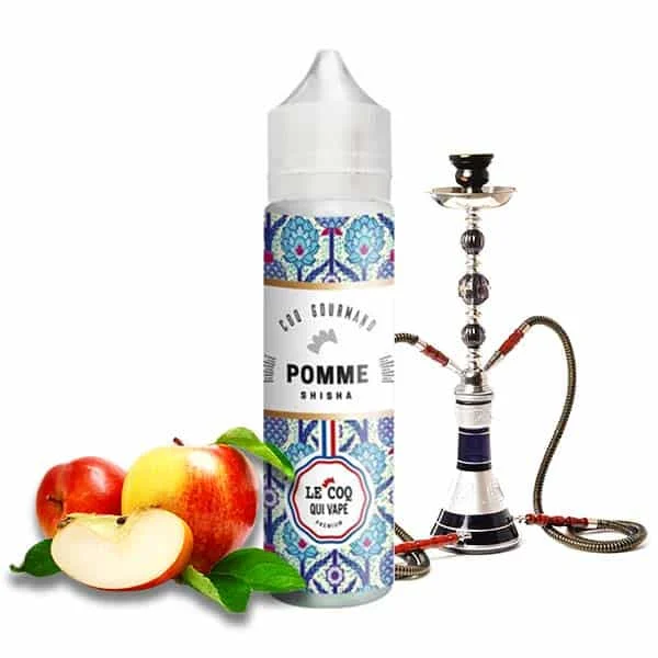 Pomme Shisha 50ml – Le Coq Qui Vape