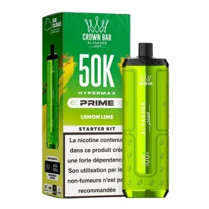 Puff Crown Bar HyperMax Prime 50K Lemon Lime - Al Fakher