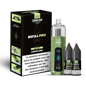 Puff Crown Bar Refill Pro Lemon Lime - Al Fakher