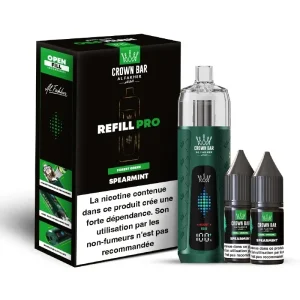 Puff Crown Bar Refill Pro Spearmint - Al Fakher