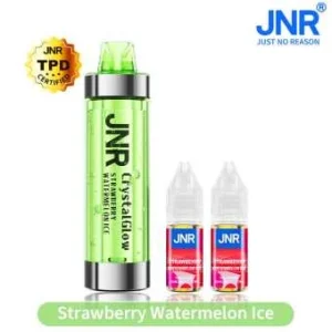 Puff Fraise Pastèque Frais Crystal Glow 33K JNR : 33000 bouffées