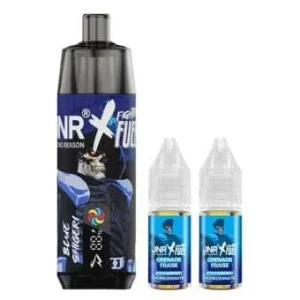 Puff Grenade Fraise Shisha Plus 28K JNR x Fighter Fuel