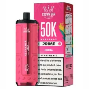 Puff Hubba Crown Bar Hyper Max Prime 50K Al Fakher