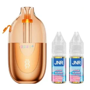 Puff JNR Lila Kiss + 46K Summer Peach Ice - JNR
