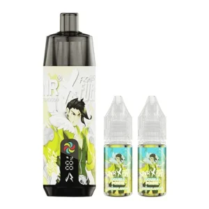 Puff JNR Shisha Plus 28K Green Blitz - JNR x Fighter Fuel
