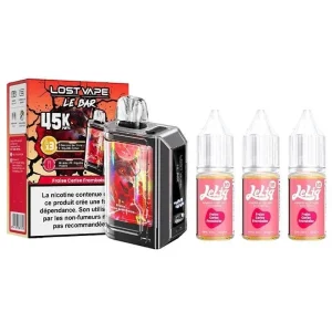 Puff Le Bar 45K Fraise Cerise Framboise - Lost Vape