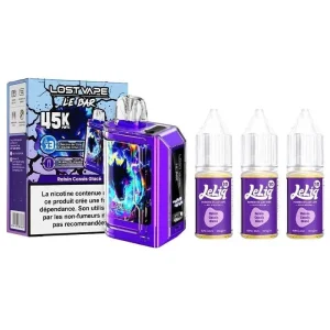 Puff Le Bar 45K Raisin Cassis Glacé - Lost Vape