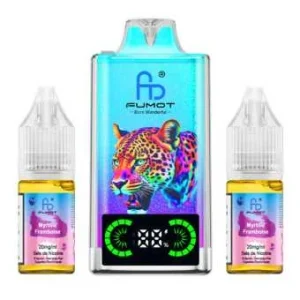 Puff Leopard 40K Myrtille Framboise Fumot