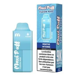 Puff Menthe Intense Fuzion 9000 par Maxi Puff