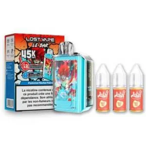 Puff Pomme Pêche Poire Le Bar 45K Lost Vape