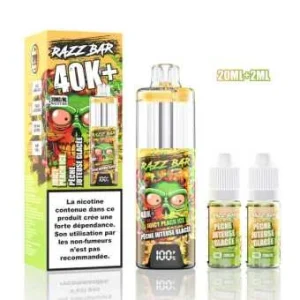 Puff Razz Bar 40K Juicy Peach Ice 20mg