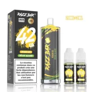 Puff Razz Bar Shisha 42K Peach Ice 6mg