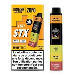 Puff STX 4 en 1 Sunset Beats - Dinner Lady
