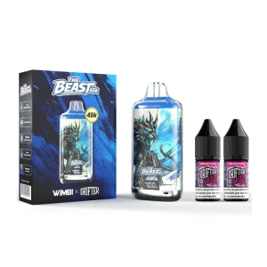 Puff The Beast 45K Glacial Warden Bubble Gum Myrtille - Wimbi X Drifter
