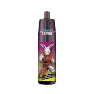 Puff Tornado 15K Dragon Strawberry Ice - White Rabbit