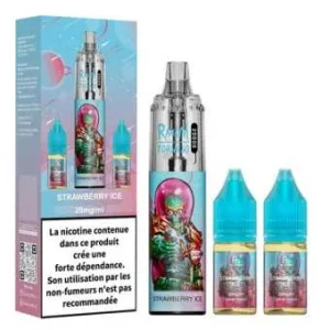 Puff Tornado 20000 Strawberry Ice Randm by Fumot