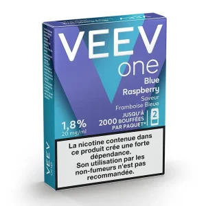 Recharges Veev Blue Raspberry (x2) - Veev One