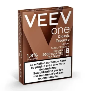 Recharges Veev Classic Tobacco (x2) - Veev One