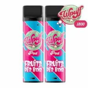Recharges Wpuff 1200 Fruits des Bois x2 de Liquideo