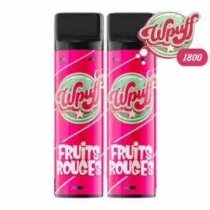 Recharges Wpuff 1200 Fruits Rouges x2 de Liquideo