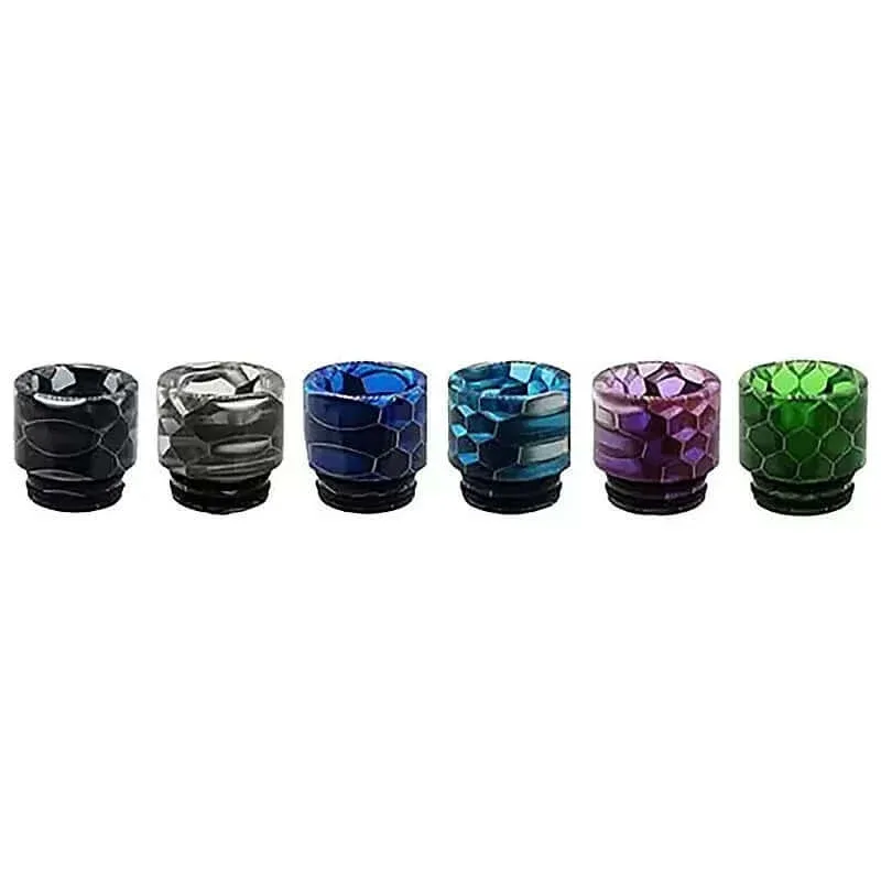 REEWAPE R5 - Pack de 6 Drip Tips 810 Resin