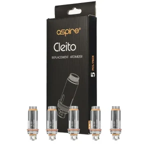 Résistances Aspire Cleito Mesh - Pack de 5