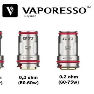 Résistances GTI – Vaporesso