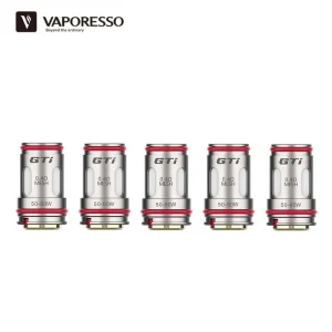 Résistances GTi Vaporesso (X5) pour clearomsieur iTank