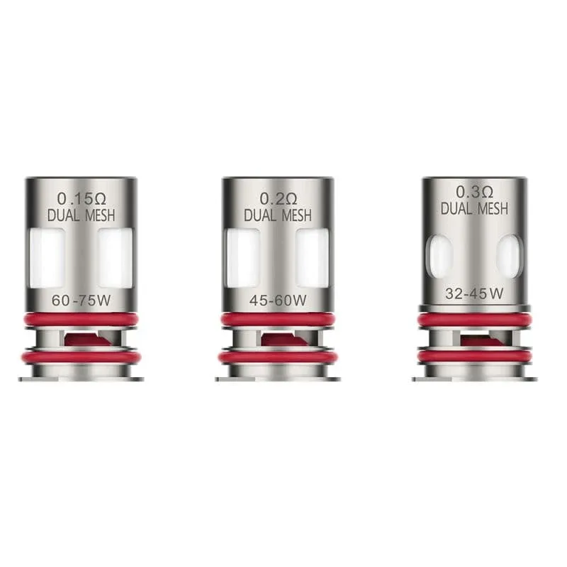 Résistances GTX-4 Dual Mesh (Pack de 5) - Vaporesso