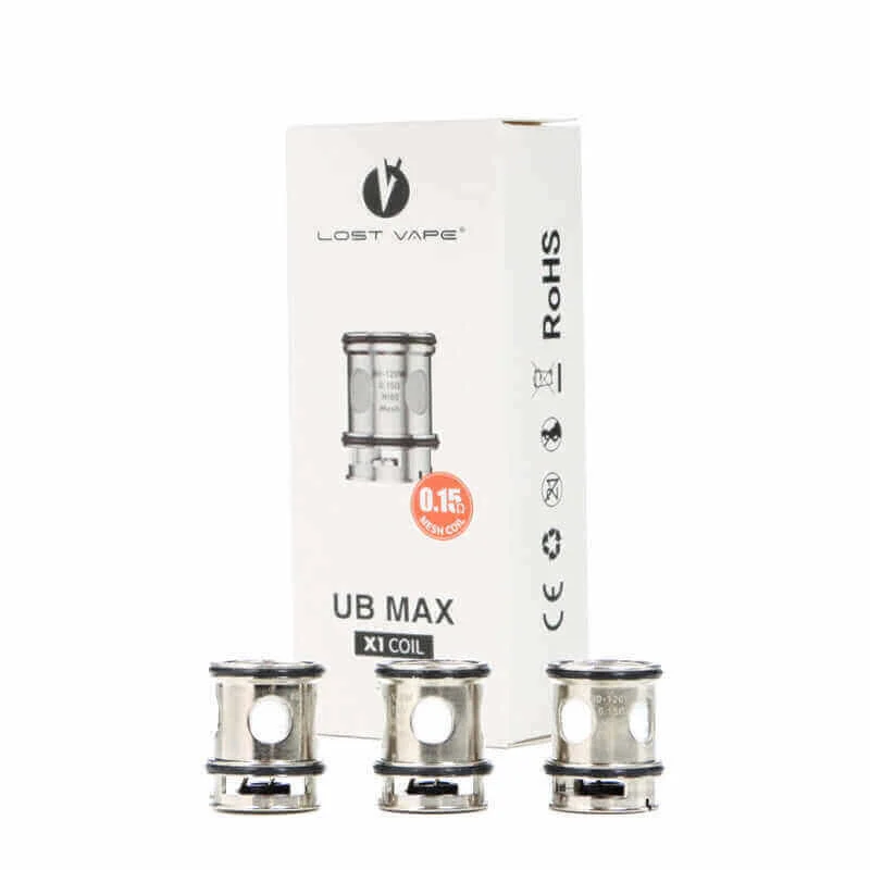 Résistances Lost Vape UB Max V2 - Pack de 3