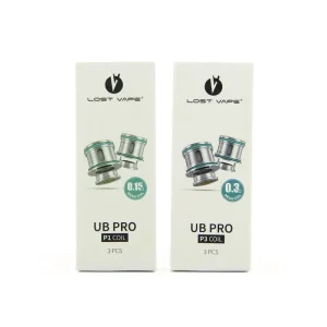 Résistances Lost Vape UB Pro - Pack de 3