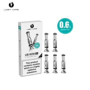 Résistances UB Mini S Series V2 Lost Vape pour UB Mini & pod Ursa Nano