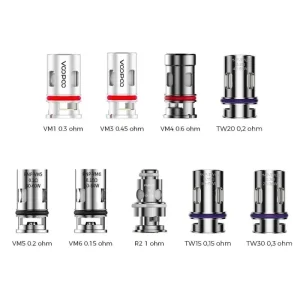 Résistances Voopoo PnP - Pack de 5