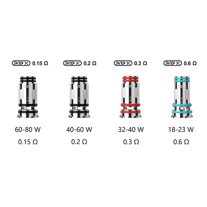 Résistances Voopoo PnP-X - Pack de 5