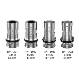 Résistances Voopoo TPP - Pack de 3