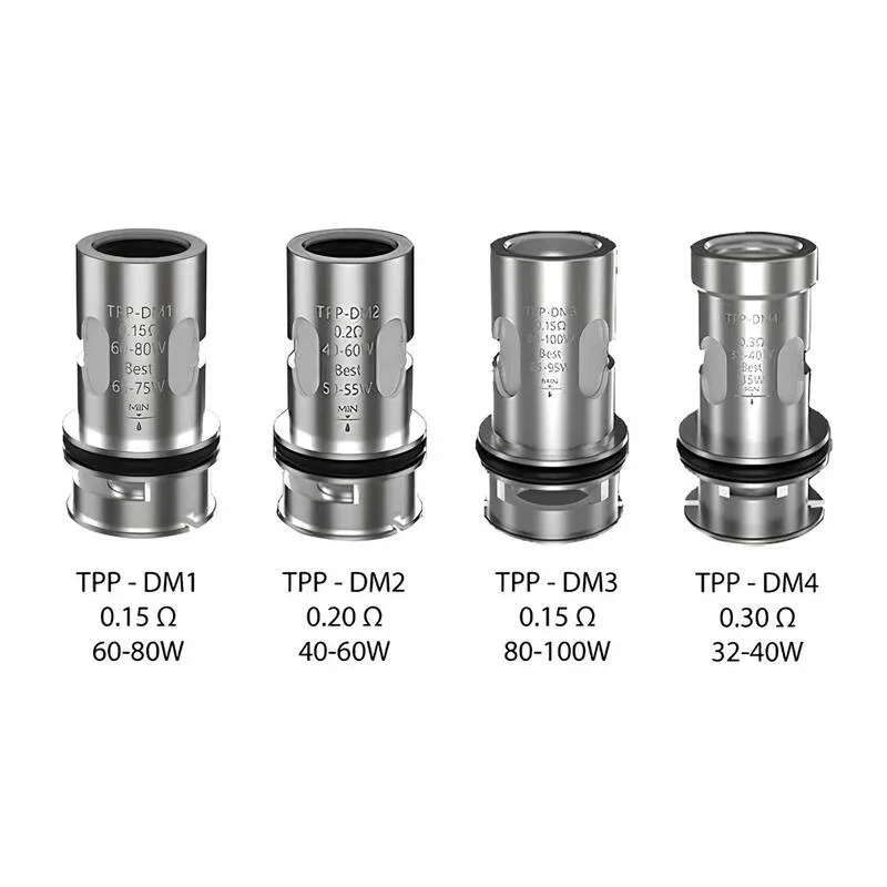Résistances Voopoo TPP - Pack de 3