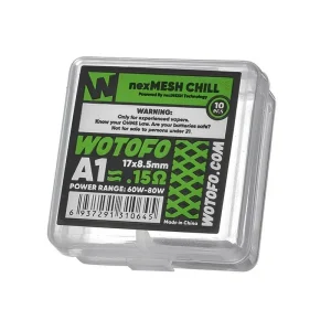Résistances Wotofo NexMesh Profile 1.5 & RDTA - Pack de 10