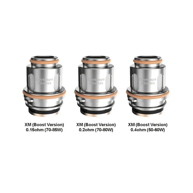 Résistances Z XM Boost (Pack de 5) - Geekvape
