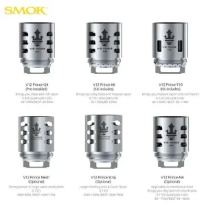 R茅sistances TFV12 P-Tank (3pcs) - Smok
