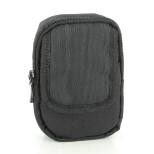 Sacoche bandoulière tissu noir